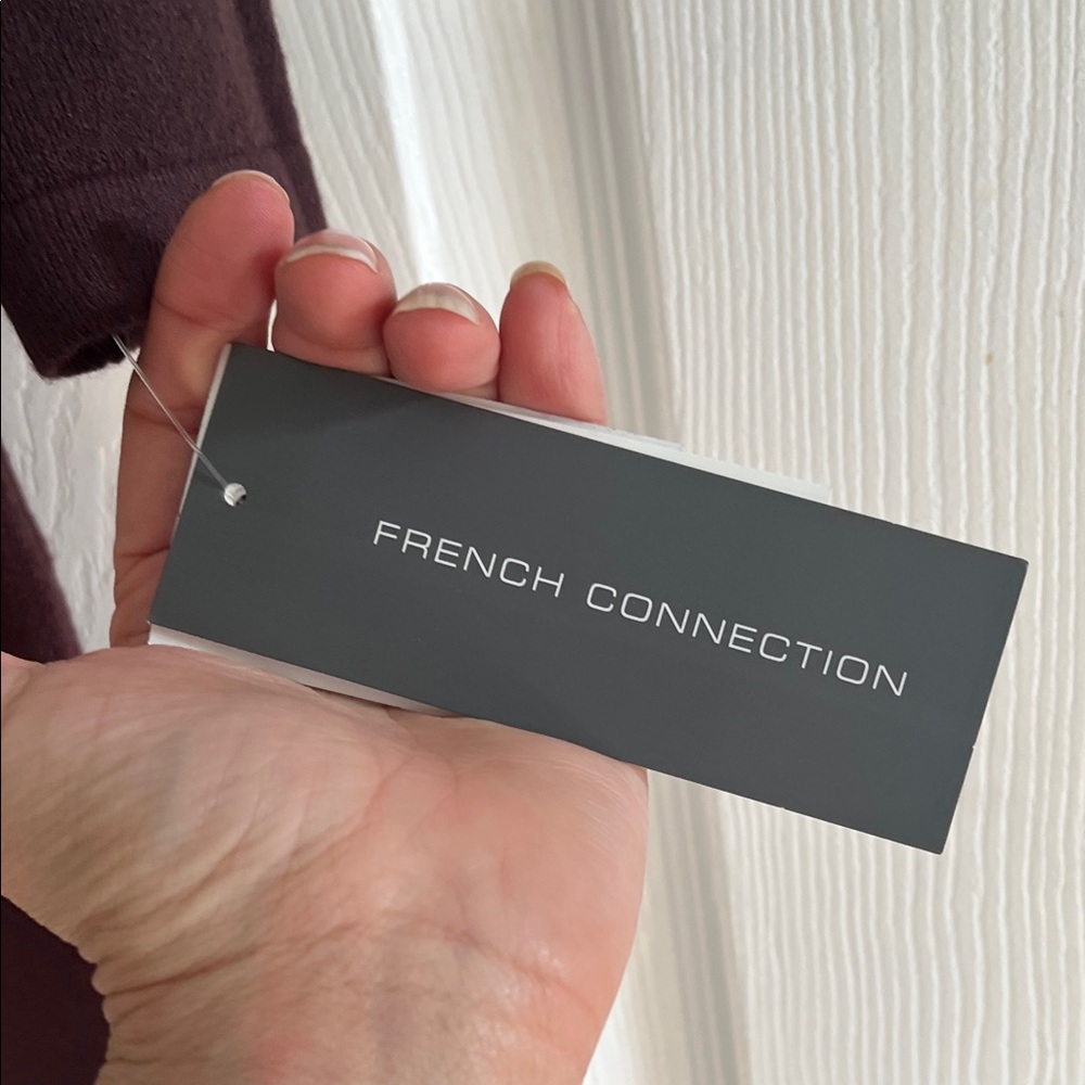 4 for $ 20
French connection Elegant Burgundy Turtleneck Dress NWT - Picture 2 of 8